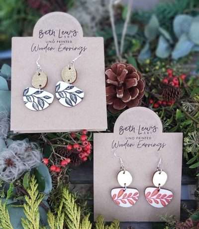 beth leaf earrings main