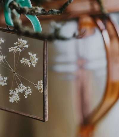cow parsley rectangle frame