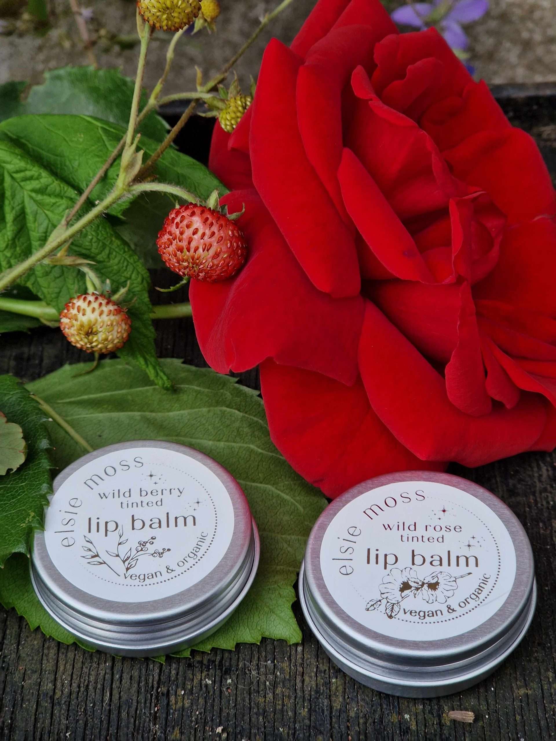 elsie moss tinted lip balms