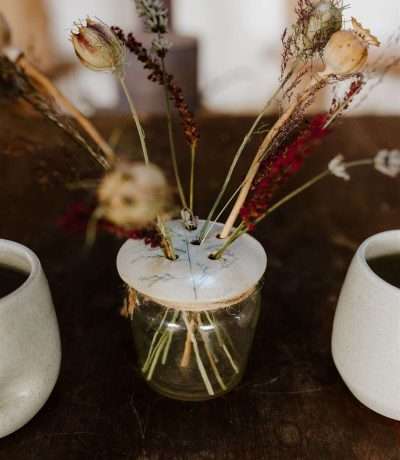 Ceramic Flower Frog main shot