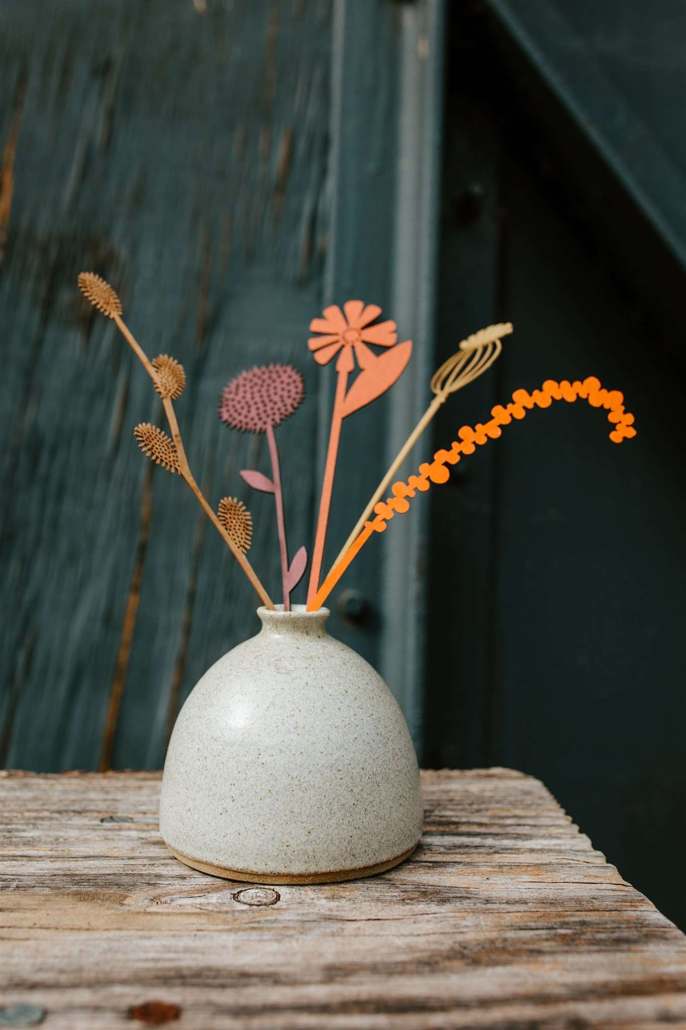 autumn paper posy
