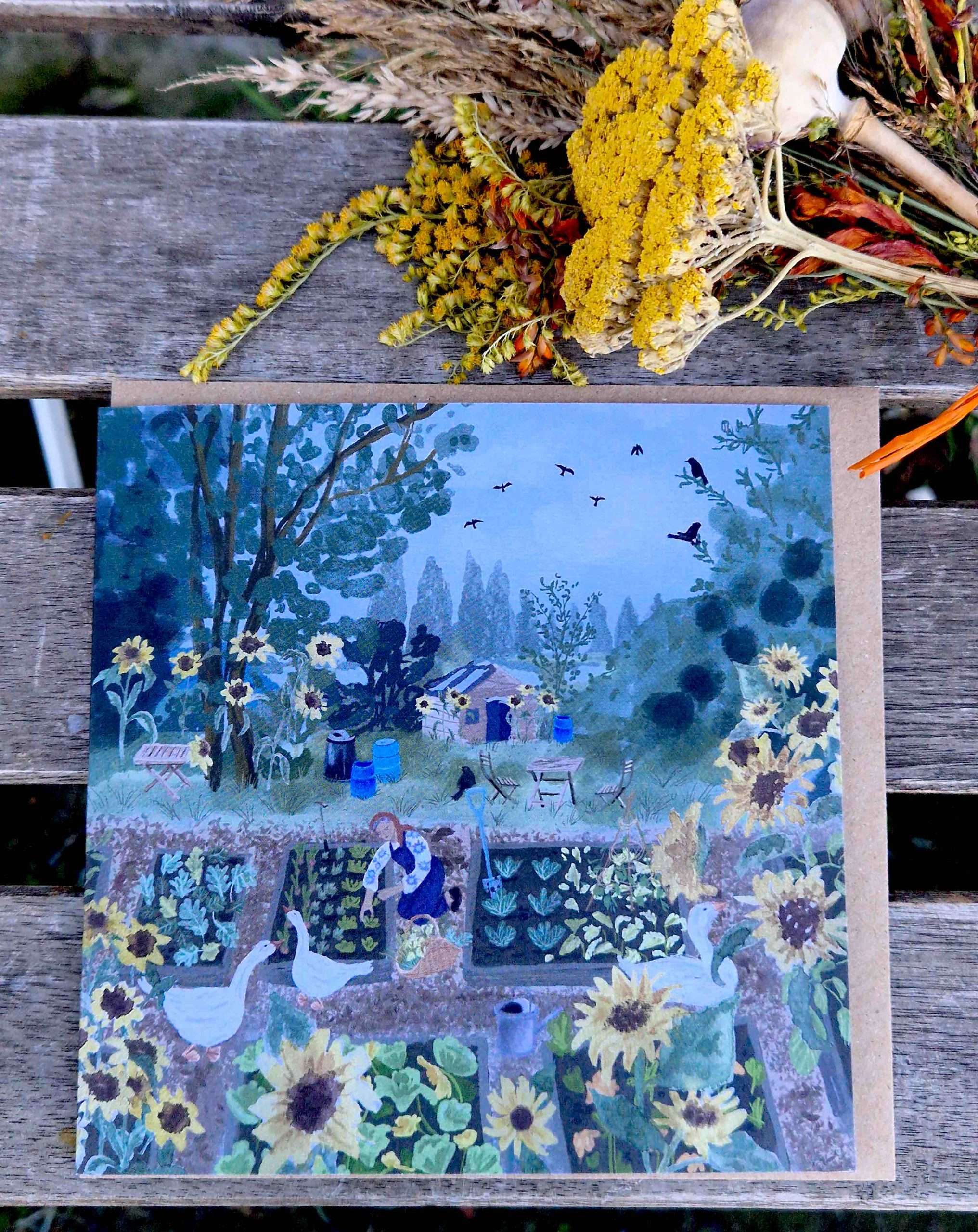 harvest card mette and magic