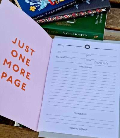 inside reading logbook
