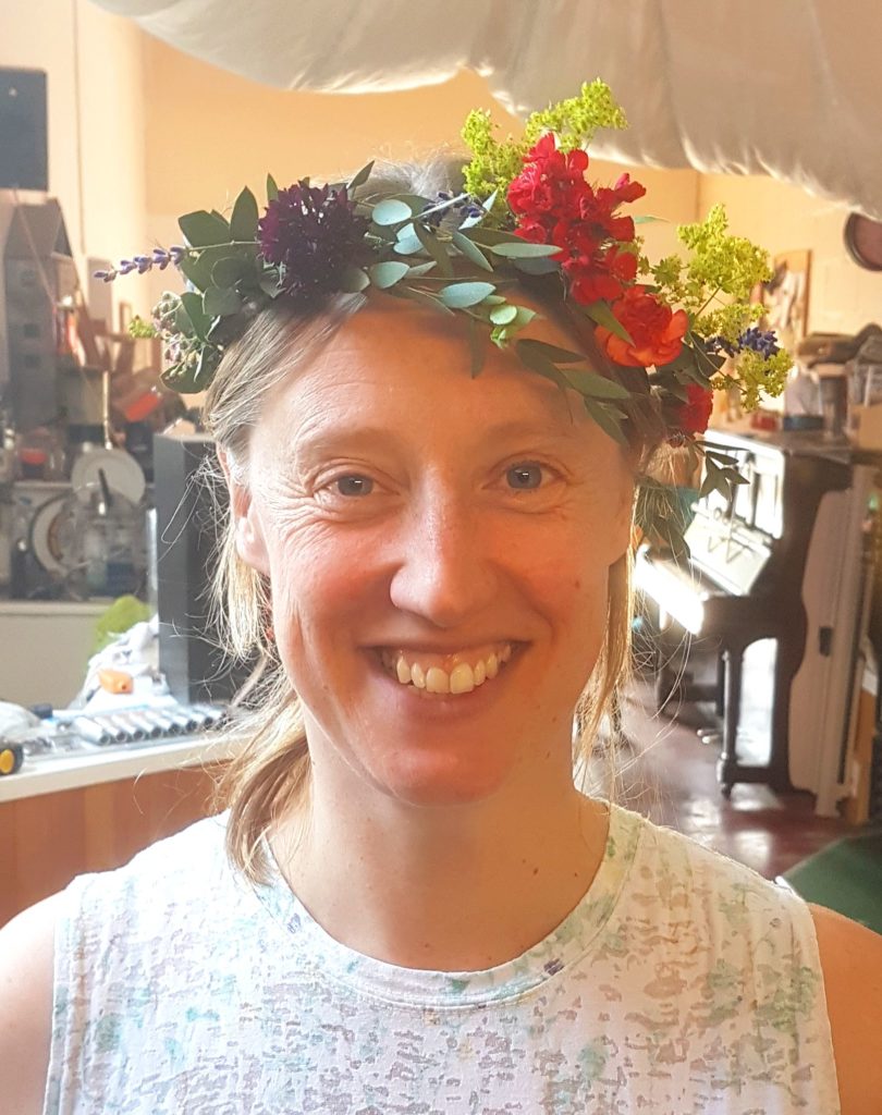 me in flower crown