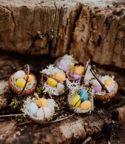 Acorn Cup Easter Baskets