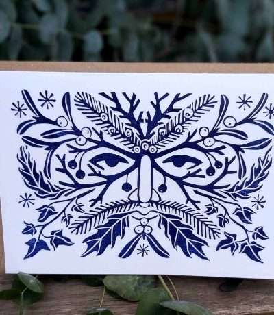 old man winter card